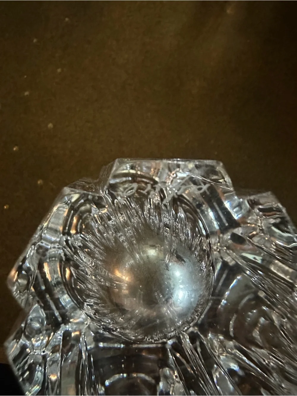 Orrefors clear crystal